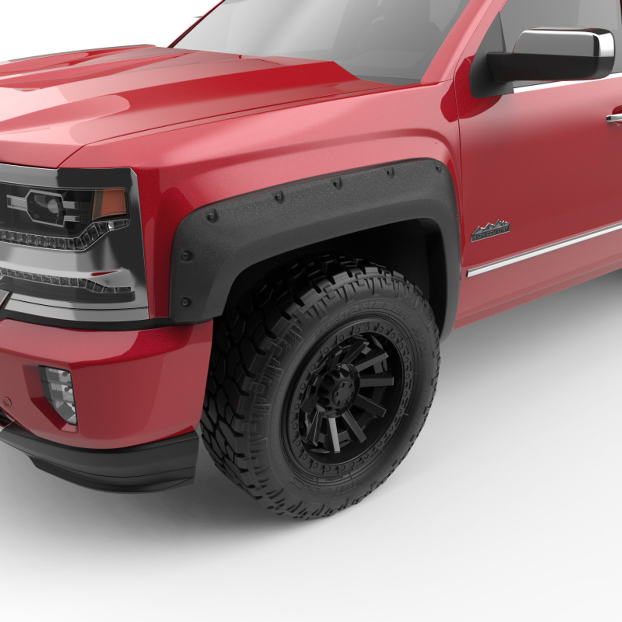 EGR 14-18 Chevrolet Silverado Bolt On Fender Flares 1500 (Set of 4) - BLF1008