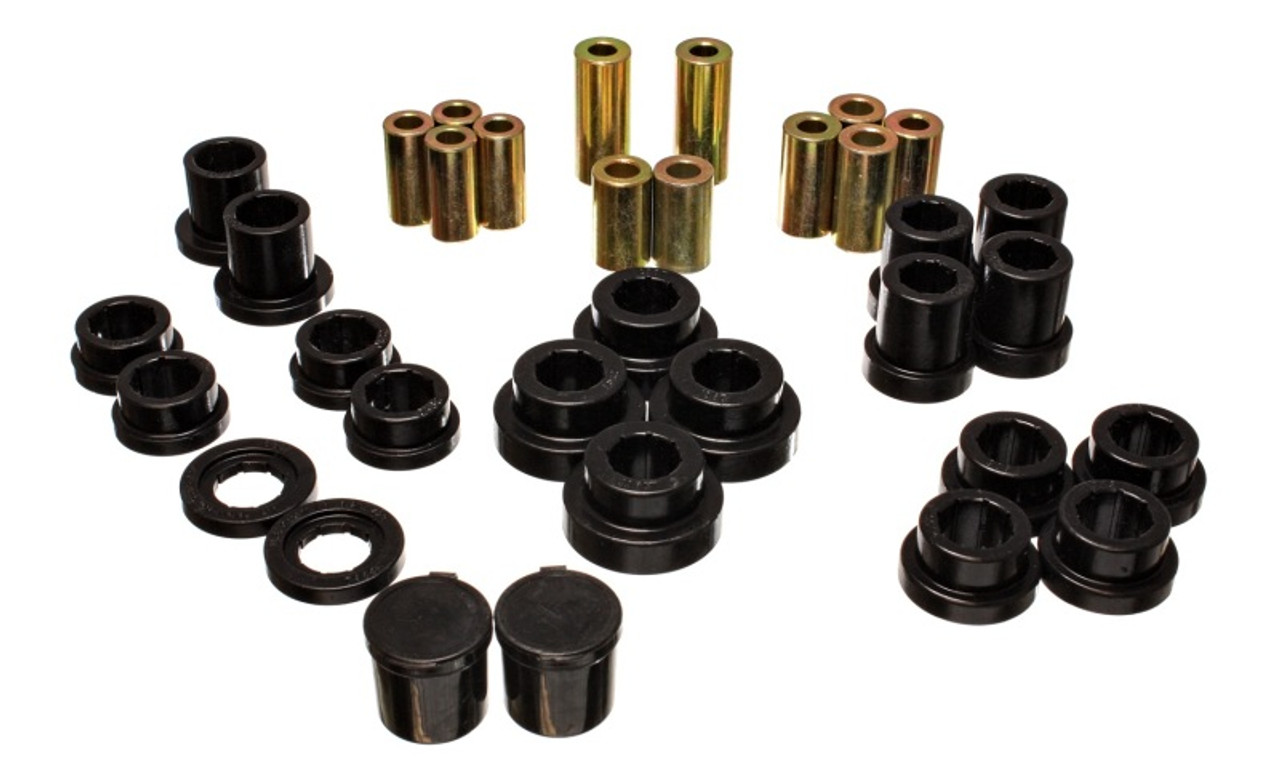 Energy Suspension 00-09 Honda S2000 Black Rear End Control Arm Bushing Set - 16.3121G