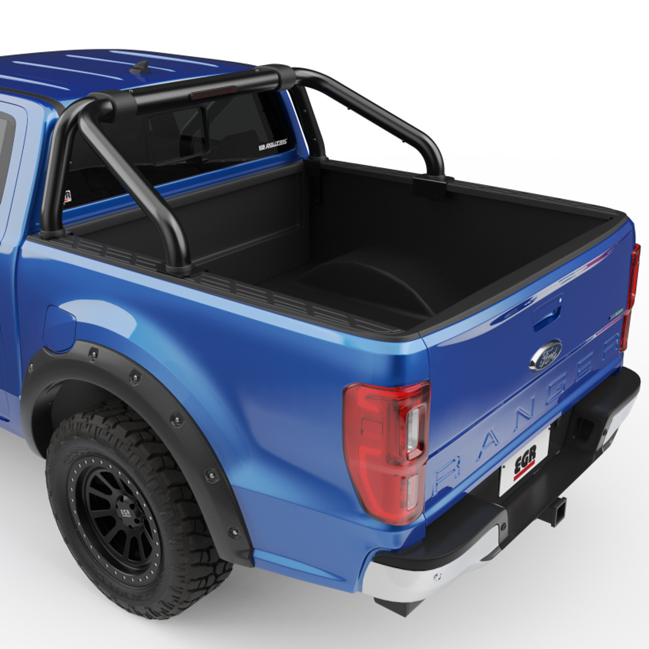 EGR 2019+ Ford Ranger Black Powder Coat S-Series Sports Bar (w/o Side Plates) - SBAR0112
