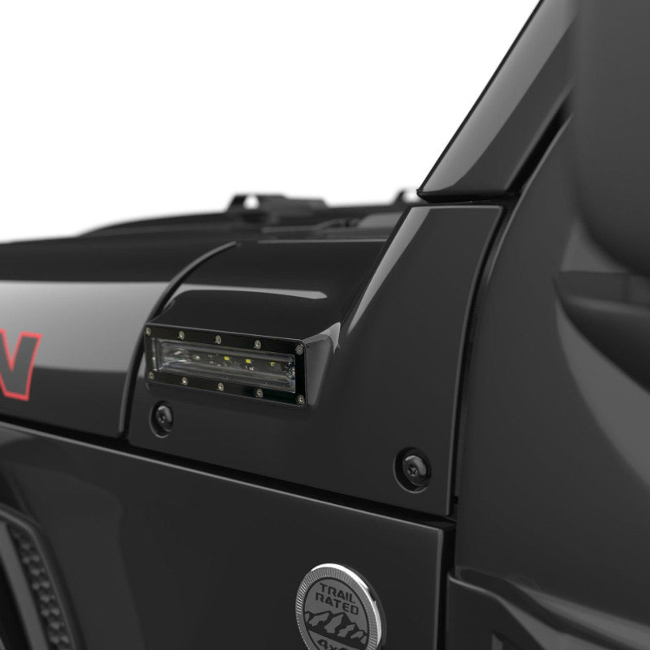 EGR 18-24 Jeep Wrangler VSL LED Light VSL JL/JT Black - VSLJP0189