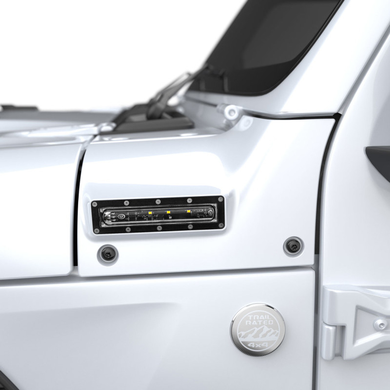 EGR 18-24 Jeep Wrangler VSL LED Light VSL JL/JT White - VSLJP0190