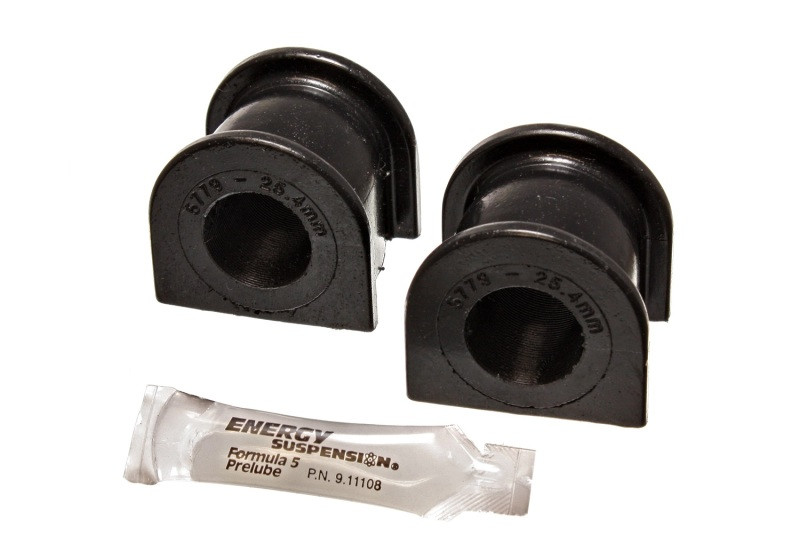 Energy Suspension 04-05 Acura TSX Black 25.4mm/1in Front Sway Bar Bushing Set - 16.5137G