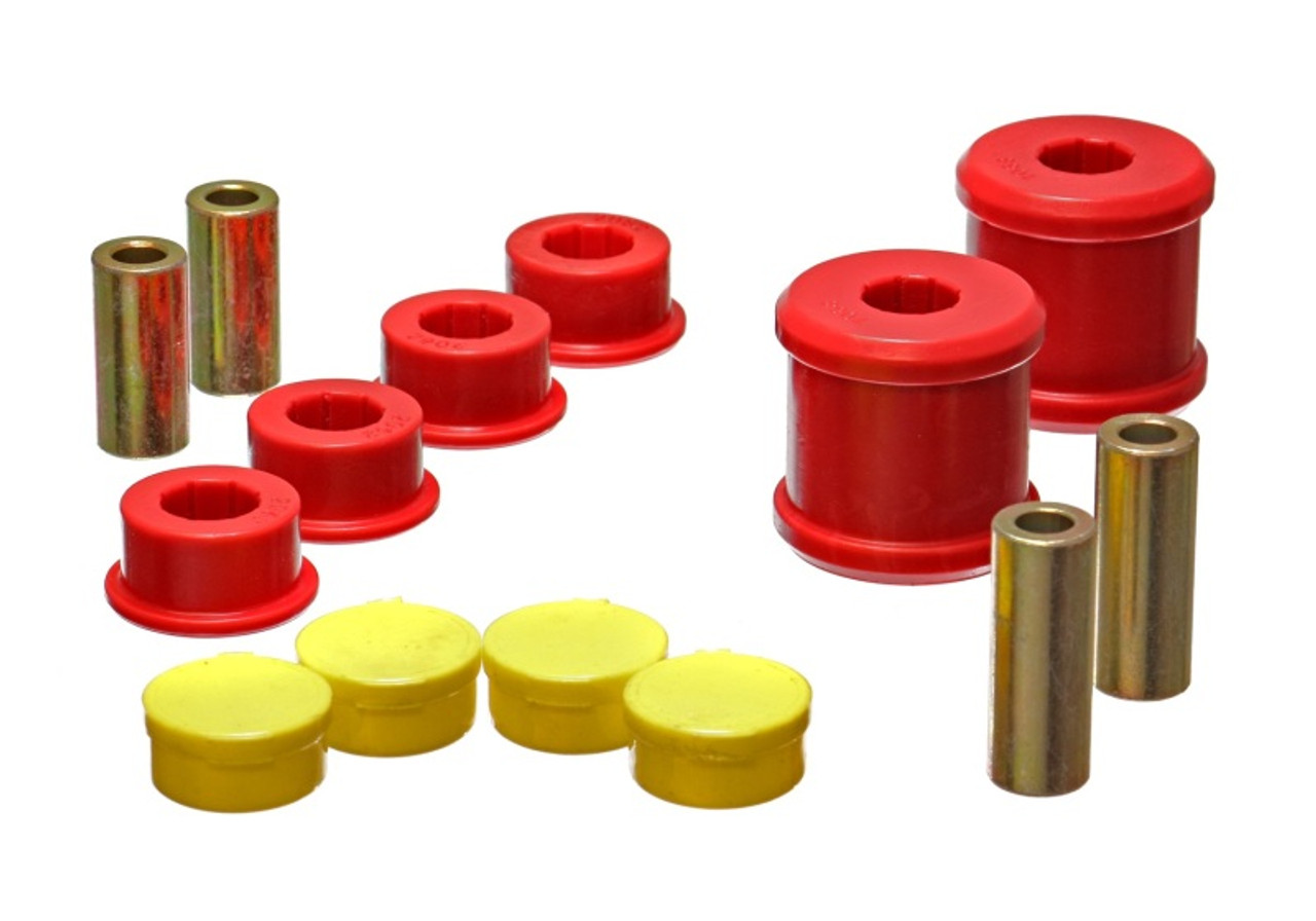 Energy Suspension 02-06 Subaru Impreza/WRX Red Rear Trailing  Arm Bushing Set - 19.7101R