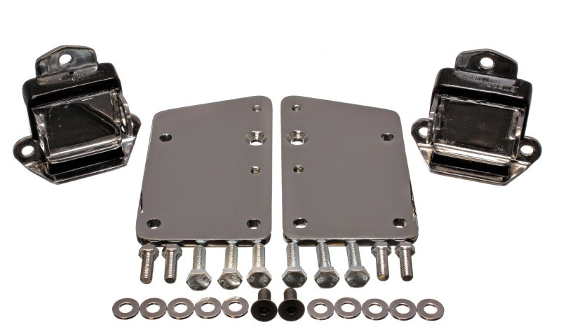 Energy Suspension LS Series Black Motor Conversion Set - Chrome Plated - 3.1147G