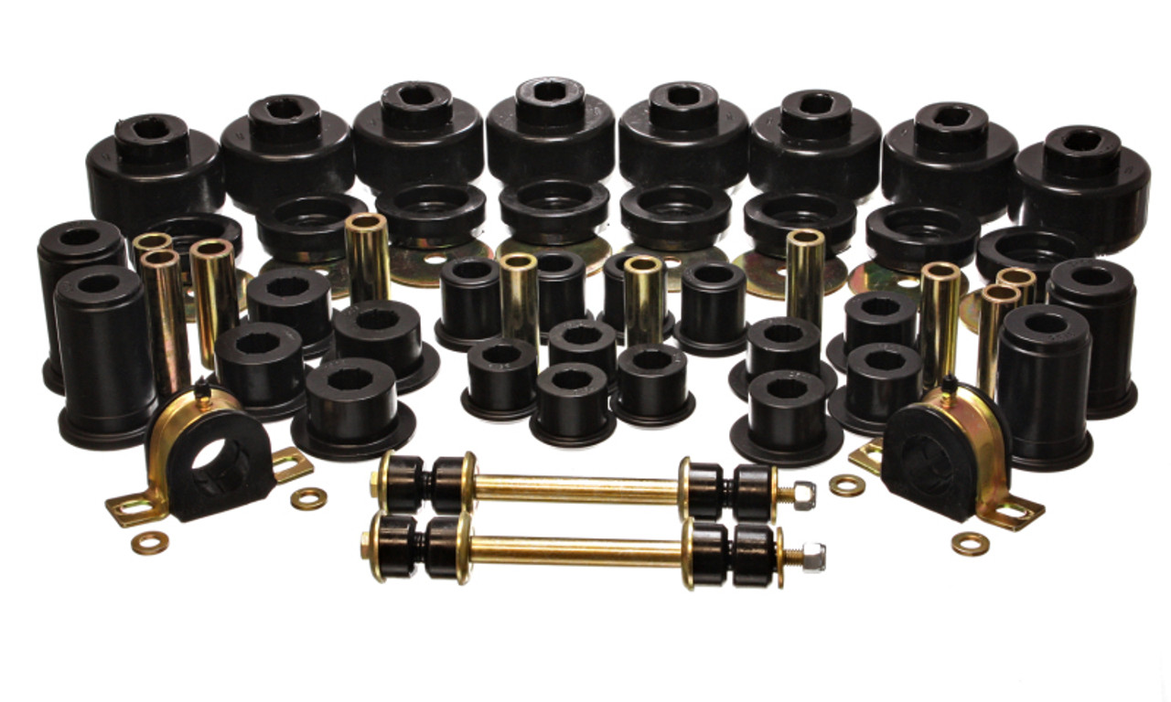 Energy Suspension 99-06 Chevy C1500 New Body Style Silverado 2WD Black Hyper-flex Master Bushing Set - 3.18129G