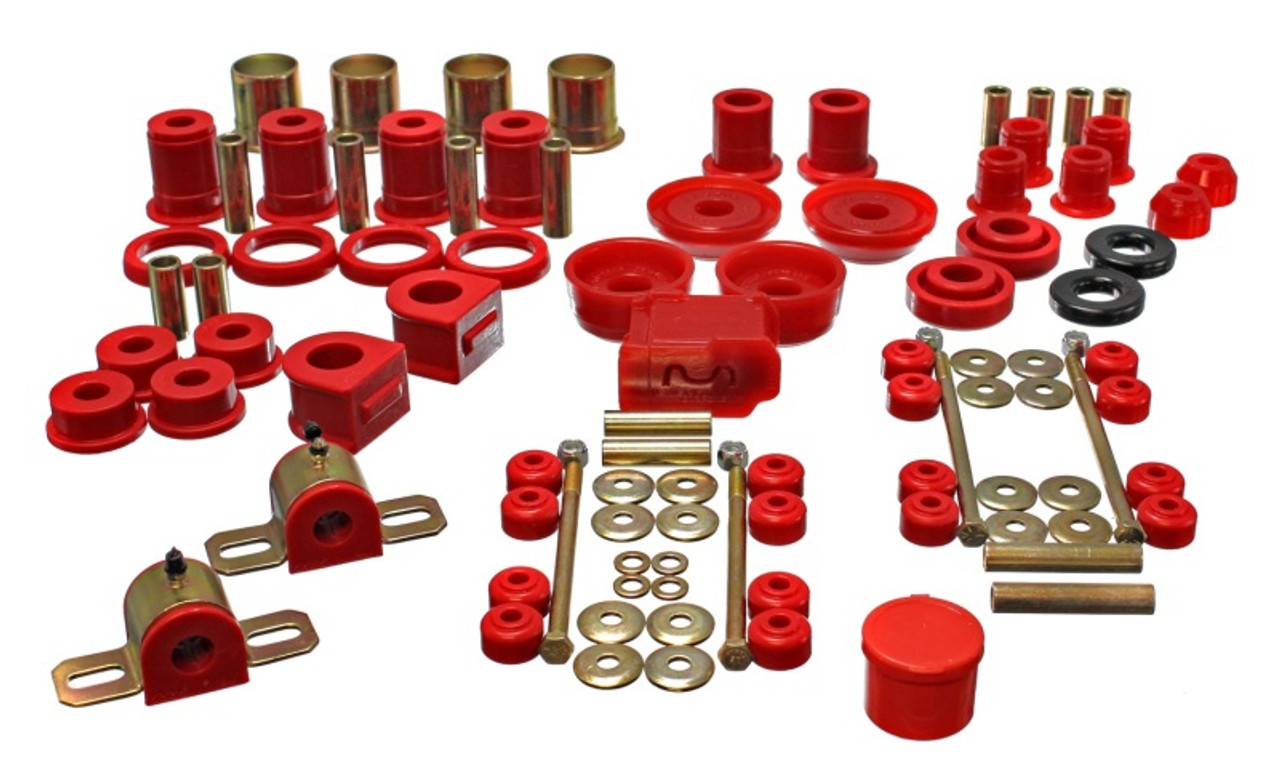 Energy Suspension 93-02 Chevrolet Camaro Red Hyper-flex Master Bushing Set - 3.18130R