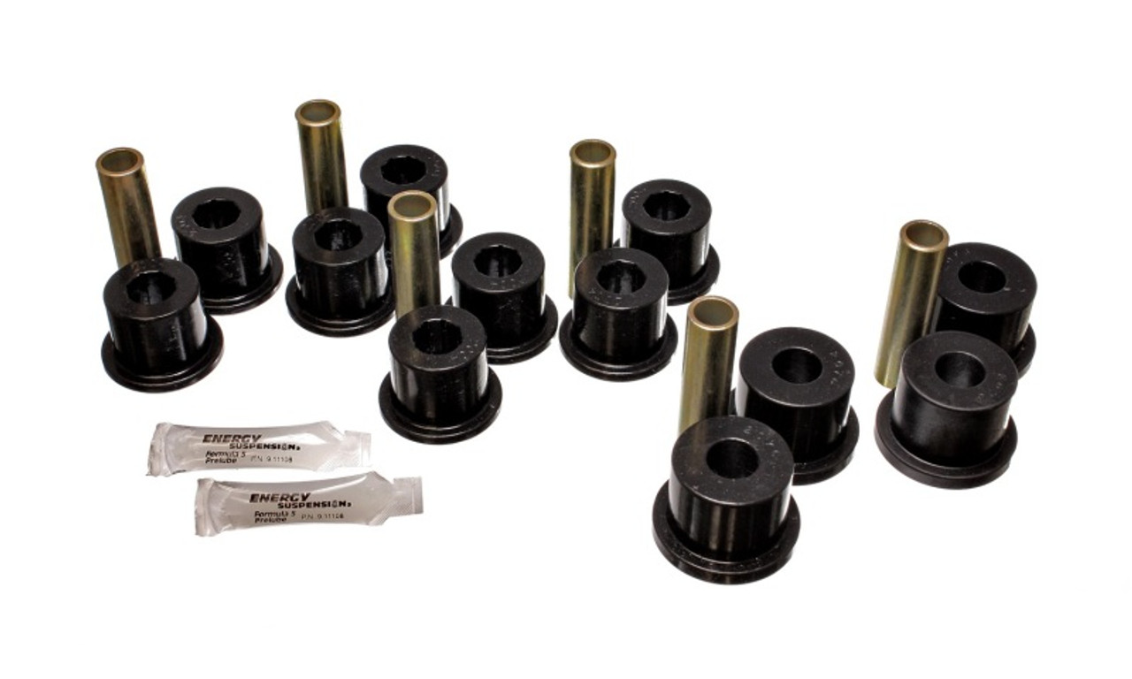 Energy Suspension Gm 2 & 4 X Rr Sprg Bush - Black - 3.2107G