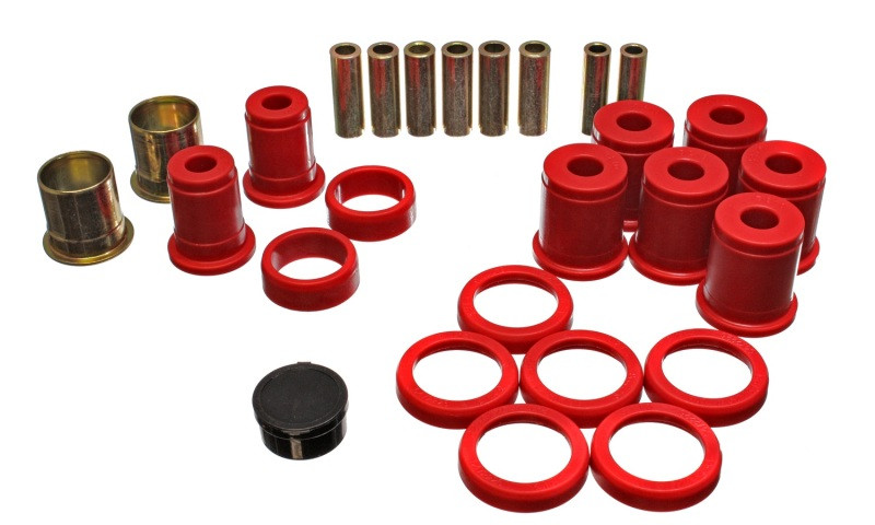 Energy Suspension 80-96 Buick / 78-96 Chevy  / 80-92 Olds Red Rear End Control Arm Bushing Ste - 3.3159R