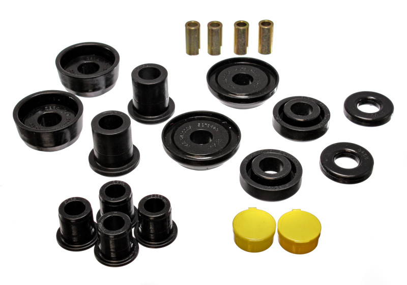 Energy Suspension 93-02 Camaro/Firebird/Trans Am Black Front End Control End Bushing Set - 3.3164G