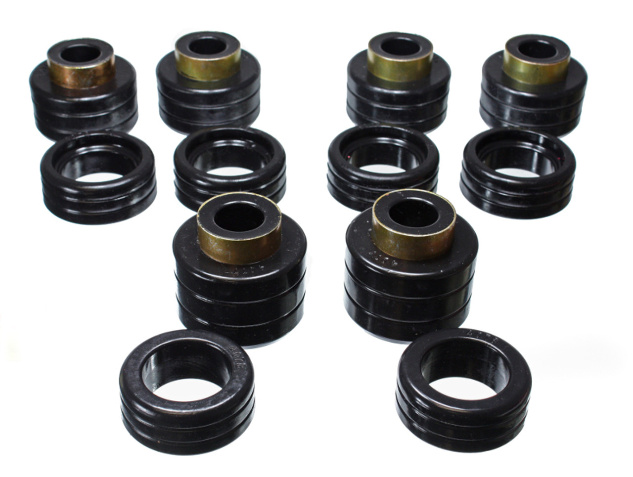 Energy Suspension Chevy Pickup 2&4Wd Body Mounts - Black - 3.4123G