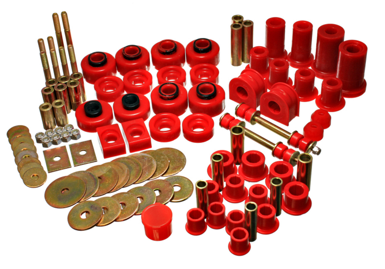 Energy Suspension 97-03 Ford F150 Pickup 2WD Std Cab/Xtd Cab/Super Crew Cab Red Hyper-flex Master Bu - 4.18122R