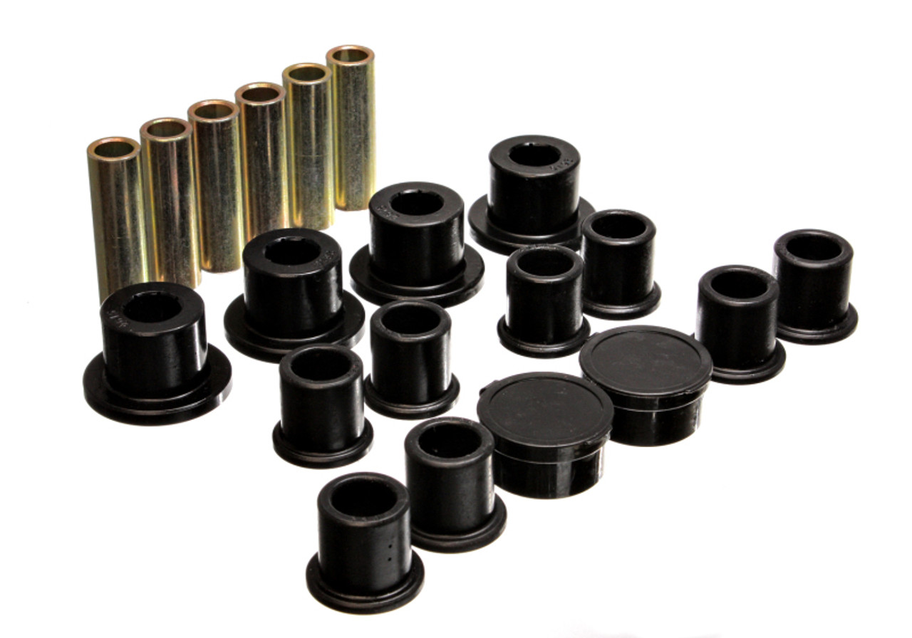 Energy Suspension 98-11 Ford Ranger Black Rear Leaf Spring Bushing Set - 4.2154G