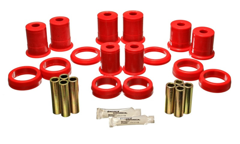 Energy Suspension Fd Diff Cntrl Arm W/Thrust Wsh - Red - 4.3114R
