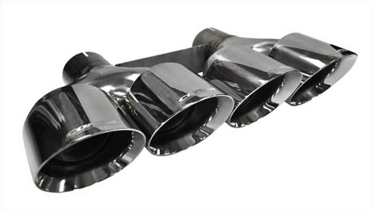 Corsa 2014-2019 Chevy Corvette C7 Stainless Steel Exhaust Tip Kit - 14062