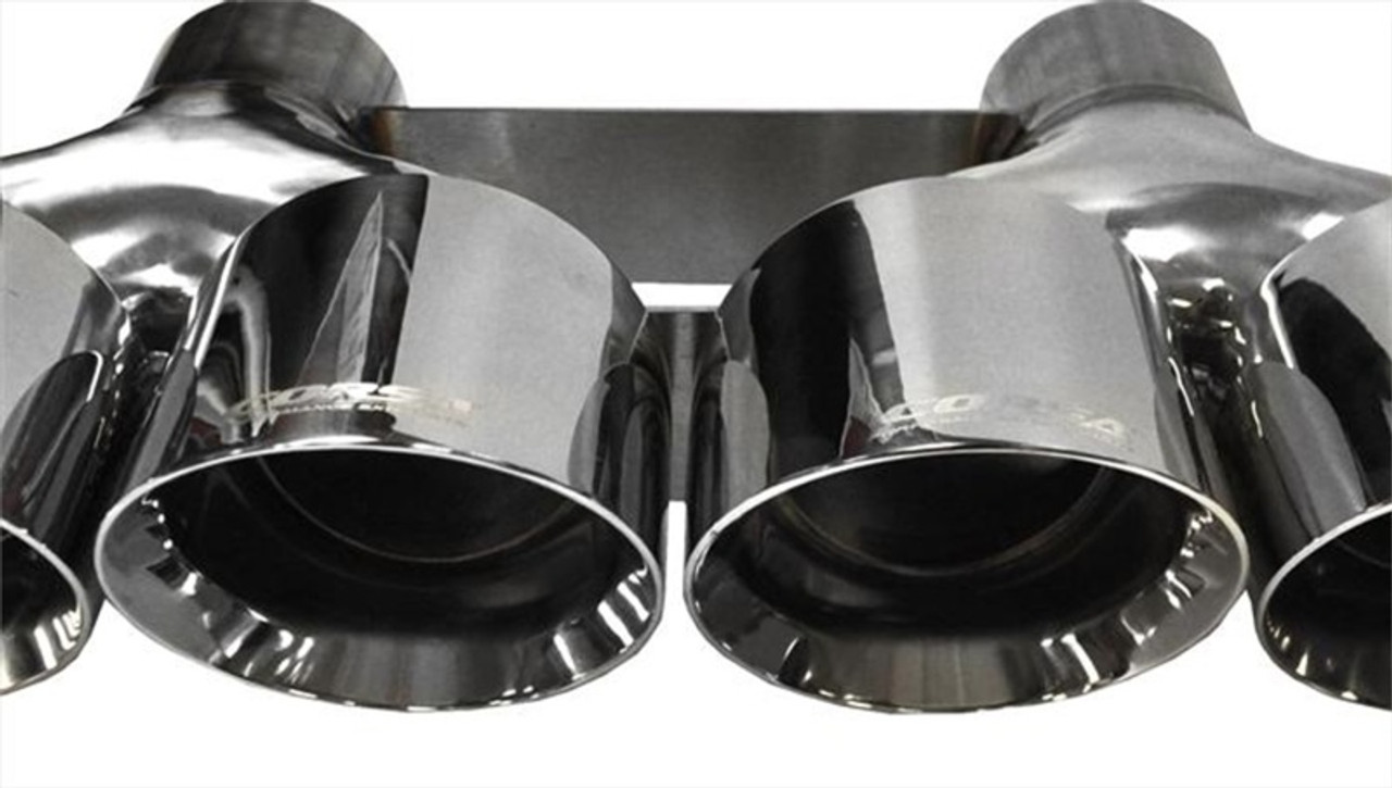 Corsa 2014-2019 Chevy Corvette C7 Stainless Steel Exhaust Tip Kit - 14062