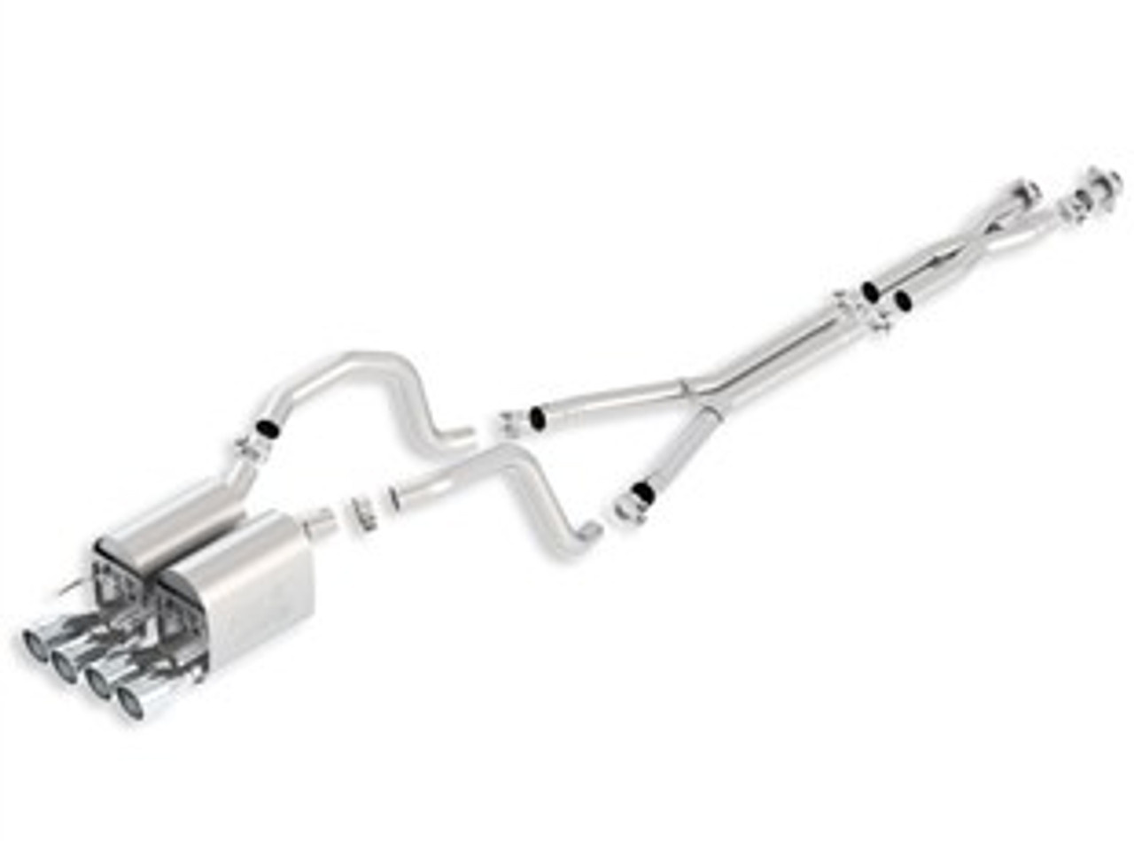 Borla - Atak Full Catback Exhaust w. X-Pipe - 09+ C6 Corvette (140414)