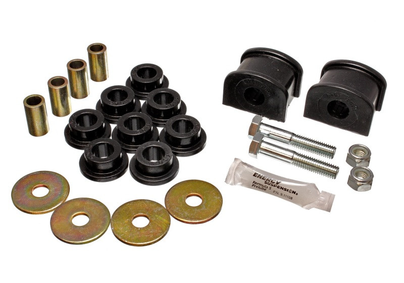Energy Suspension 95-97 Ford Explorer/Bronco 2WD/4WD 19mm Black Rear Sway Bar Bushing Set - 4.5153G