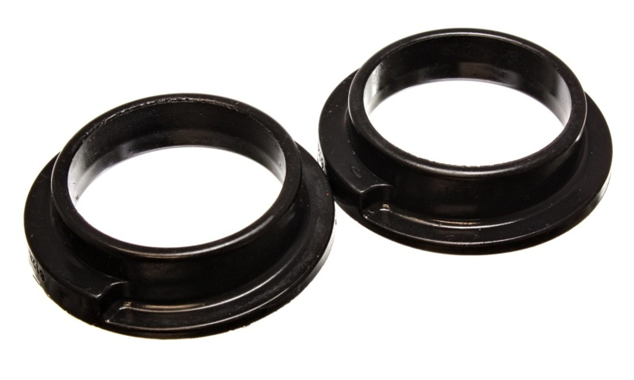 Energy Suspension 00-04 Ford Focus Black Rear Coil Spring Isolators - 4.6105G