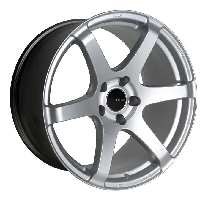 Enkei T6S 18x8.5 45mm Offset 5x100 Bolt Pattern 72.6 Bore Matte Silver Wheel - 485-885-8045SP Photo - Primary