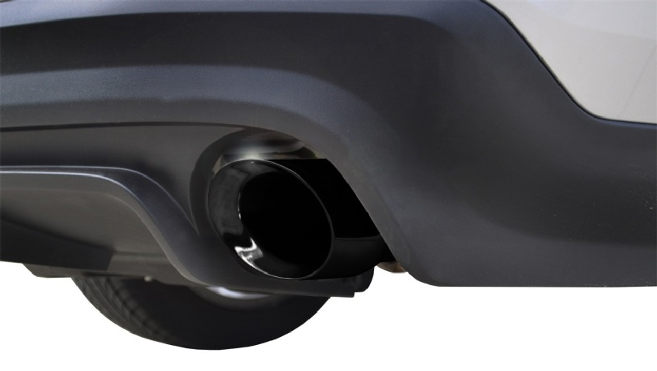 Corsa 2011-2014 Ford Mustang GT/Boss 302 5.0L V8 Black Sport Axle-Back Exhaust - 14316BLK
