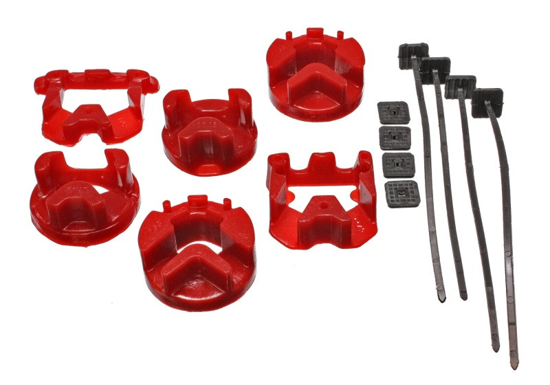 Energy Suspension 95-99 Chrysler Neon Red Motor & Transmission Mount Inserts - 5.1107R