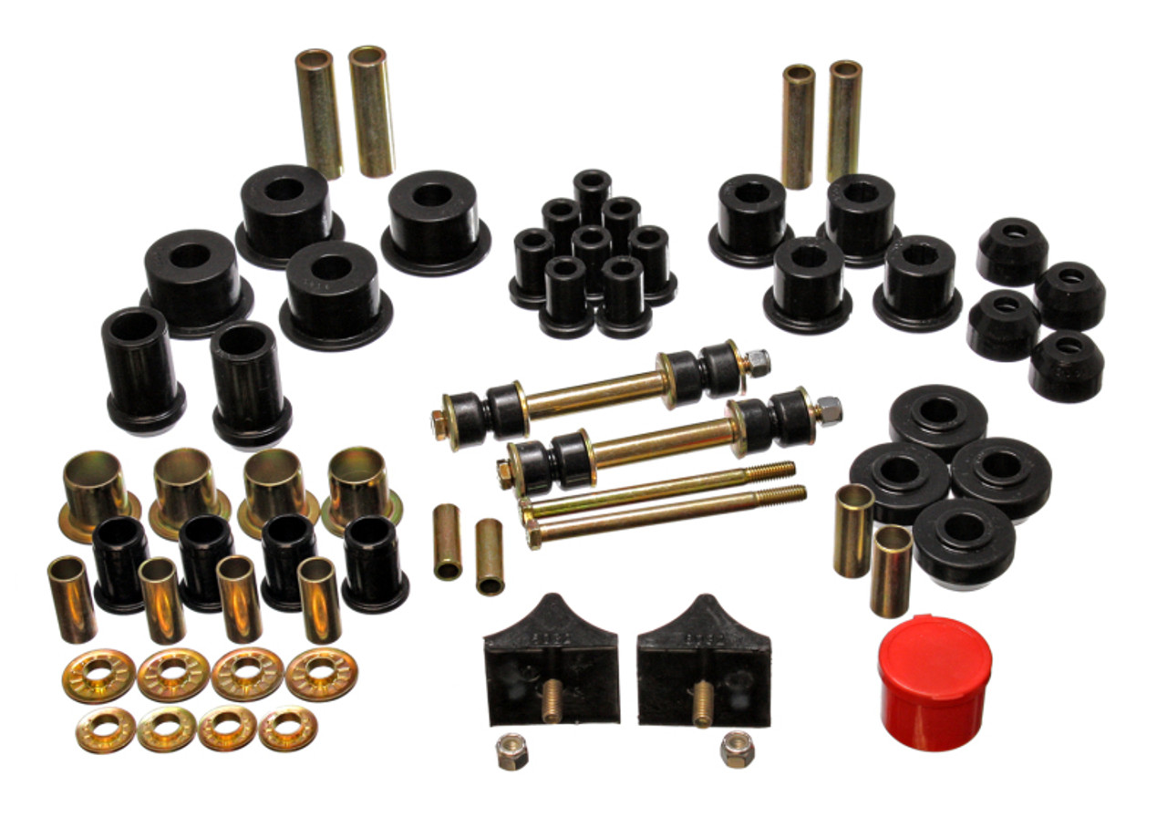 Energy Suspension 66-76 Chrysler A Body - Dart/Demon/Duster/Valiant Black Hyper-flex Master Bushing - 5.18104G
