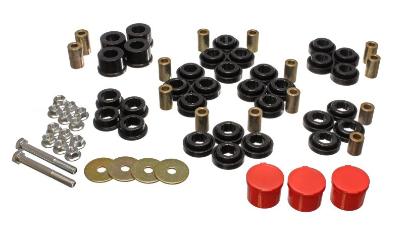 Energy Suspension Chrysler/Dodge Red Rear End Control Arm Bushing Set (Non SRT Models) - 5.3141G
