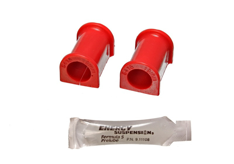 Energy Suspension 95-99 Mitsubishi Eclipse FWD/AWD Red 18mm Front Sway Bar Bushings - 5.5132R