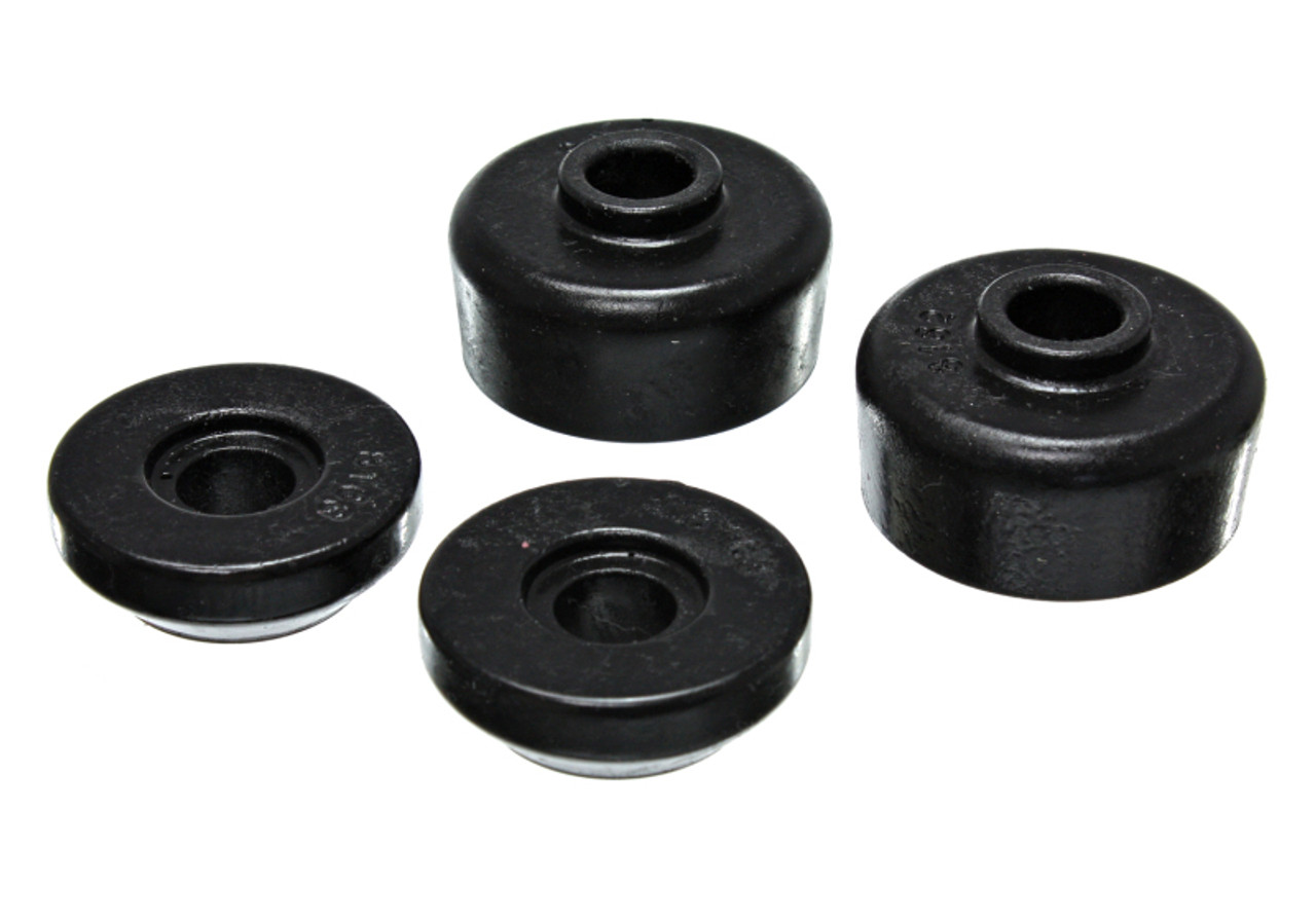 Energy Suspension 95-99 Mitsubishi Eclipse FWD/AWD Black Rear Shock Upper Bushing Set - 5.8104G