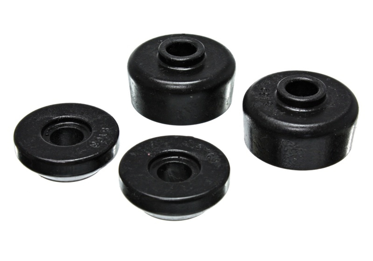 Energy Suspension 95-99 Mitsubishi Eclipse FWD/AWD Black Rear Shock Upper Bushing Set - 5.8104G