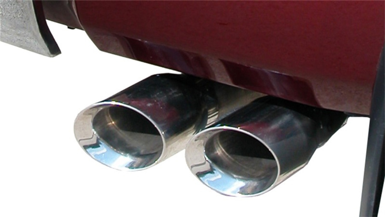 Corsa 2009-2010 Toyota Tundra Double Cab/Crew Max 5.7L V8 Polished Sport Cat-Back Exhaust - 14572