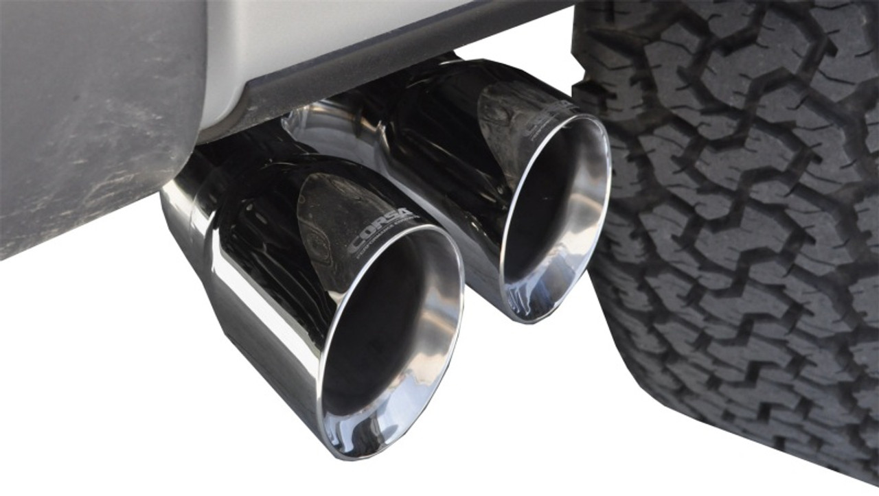 Corsa 2011-14 Ford F-150 Raptor 6.2L V8 144in Wheelbase Xtreme Cat-Back Resonator Delete Kit Exhaust - 14758