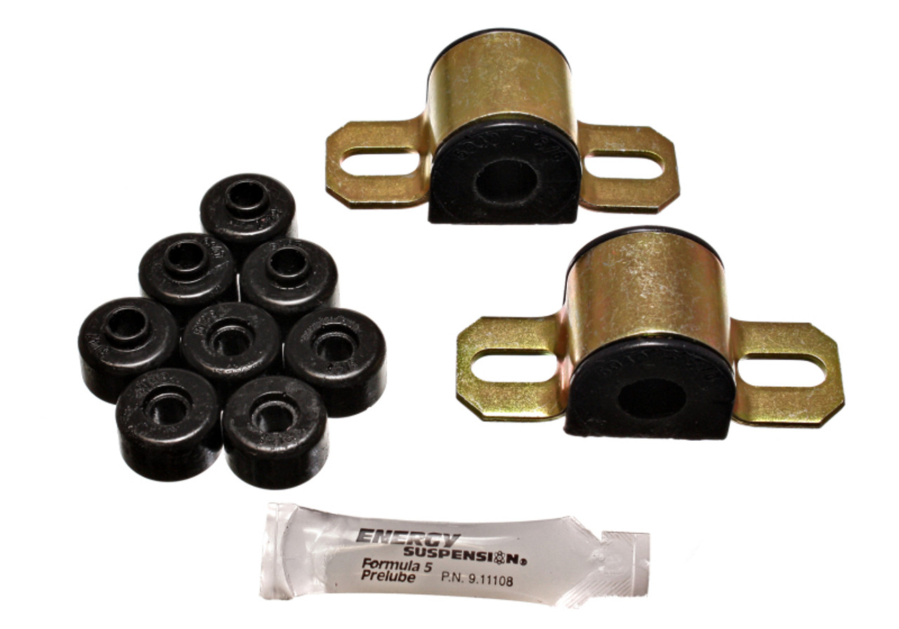 Energy Suspension 95-98 Nissan 240SX (S14) Black 16mm Rear Sway Bar Frame Bushings (Sway bar end lin - 7.5113G