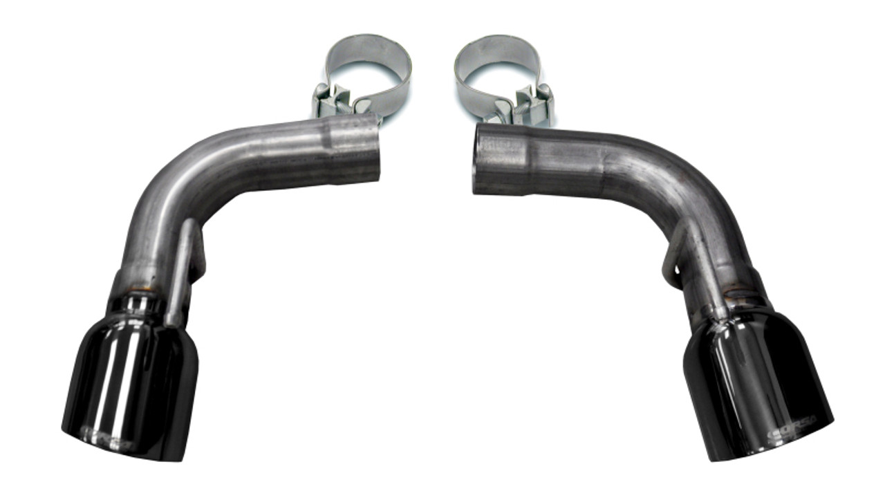 Corsa Exhaust Tip Kit - Single 4.5" Black Tips - Gen 6 Camaro SS