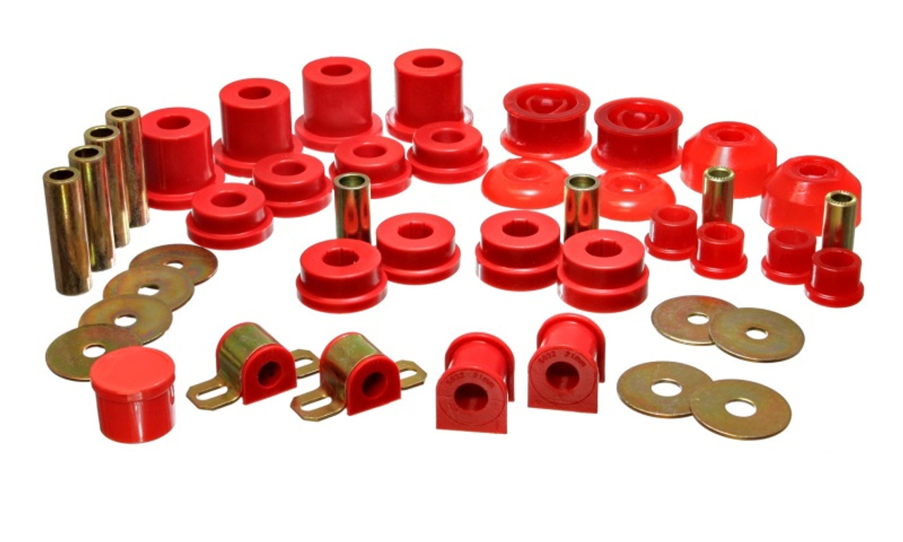 Energy Suspension 05-07 Scion tC Red Hyper-Flex Master Bushing Set - 8.18110R