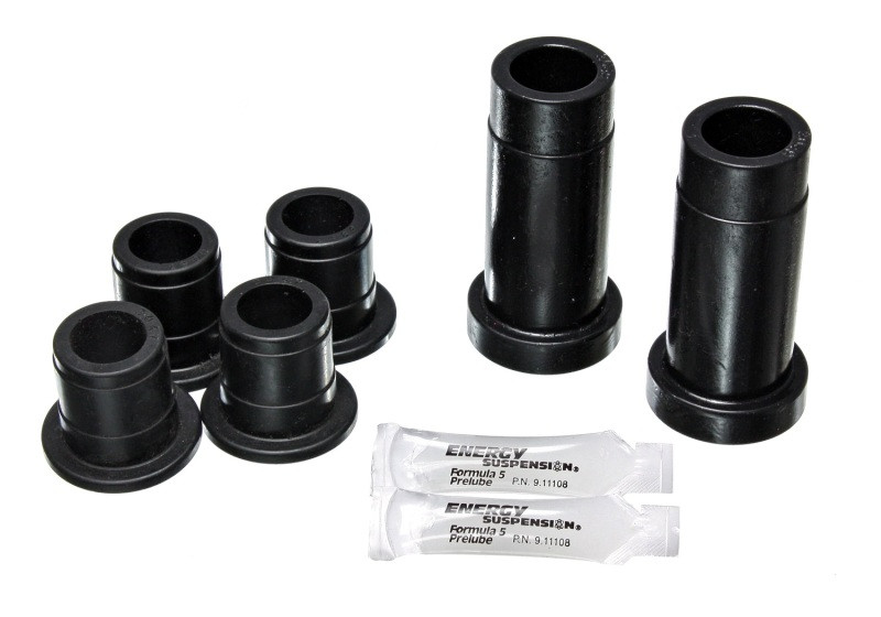 Energy Suspension 79-83 Toyota Pickup 2WD excl T-100/Tundra Black Front Upper&Lower Control Arm Bush - 8.3102G
