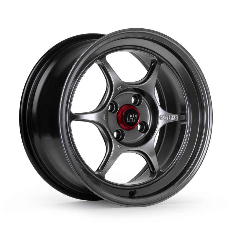 Enkei PF06 17x8.5in 30mm Offset 4x100 BP 75mm Bore - Hyper Silver Wheel - 545-785-4930HS Photo - Primary
