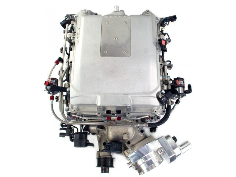 Nitrous Outlet CTSV Supercharger Lid Spacer Nitrous System (0010171)