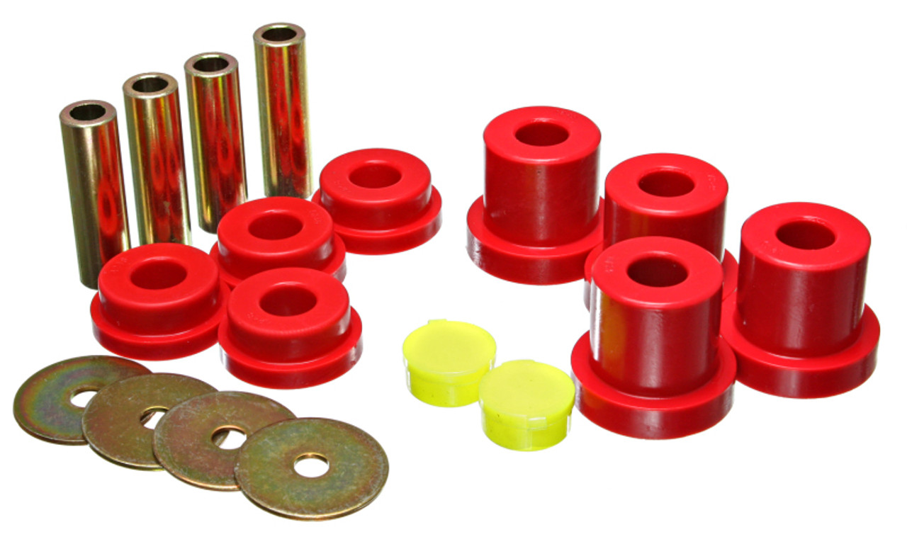Energy Suspension 05-07 Scion tC Red Rear Sub Frame Bushing Set - 8.4108R