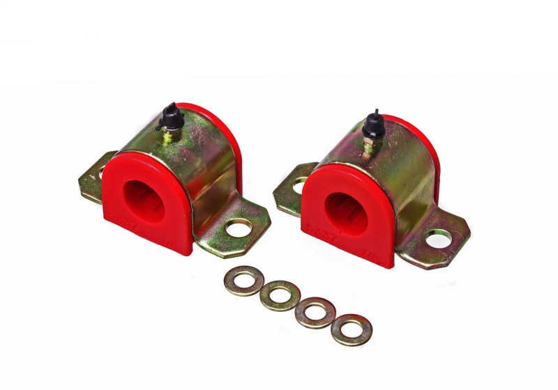 Energy Suspension 93-98 Toyota Supra Red 22mm Rear Sway Bar Frame Bushings - 8.5122R