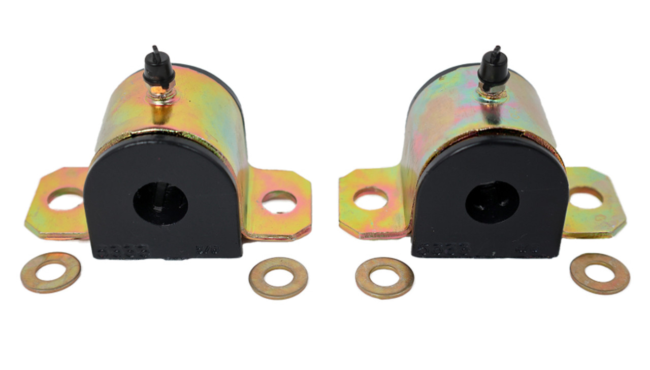 Energy Suspension 07-11 Toyota Camry Rear Sway Bar Bushing Set - Black - 8.5154G