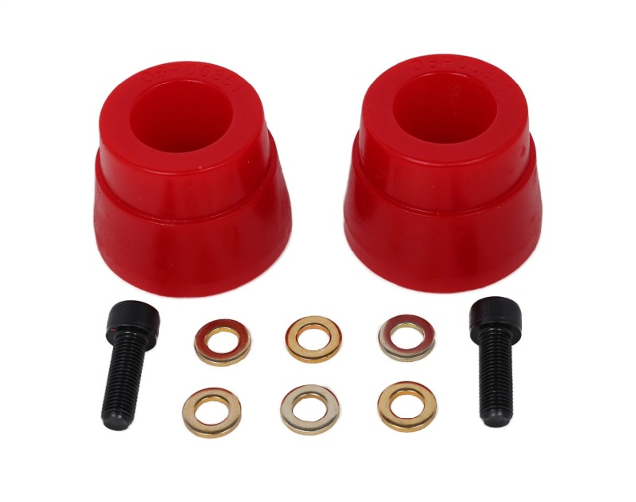 Energy Suspension 05-13 Toyota Tacoma 2WD(Prerunner)/4WD Red Front Bumper Stop Set - 8.9101R