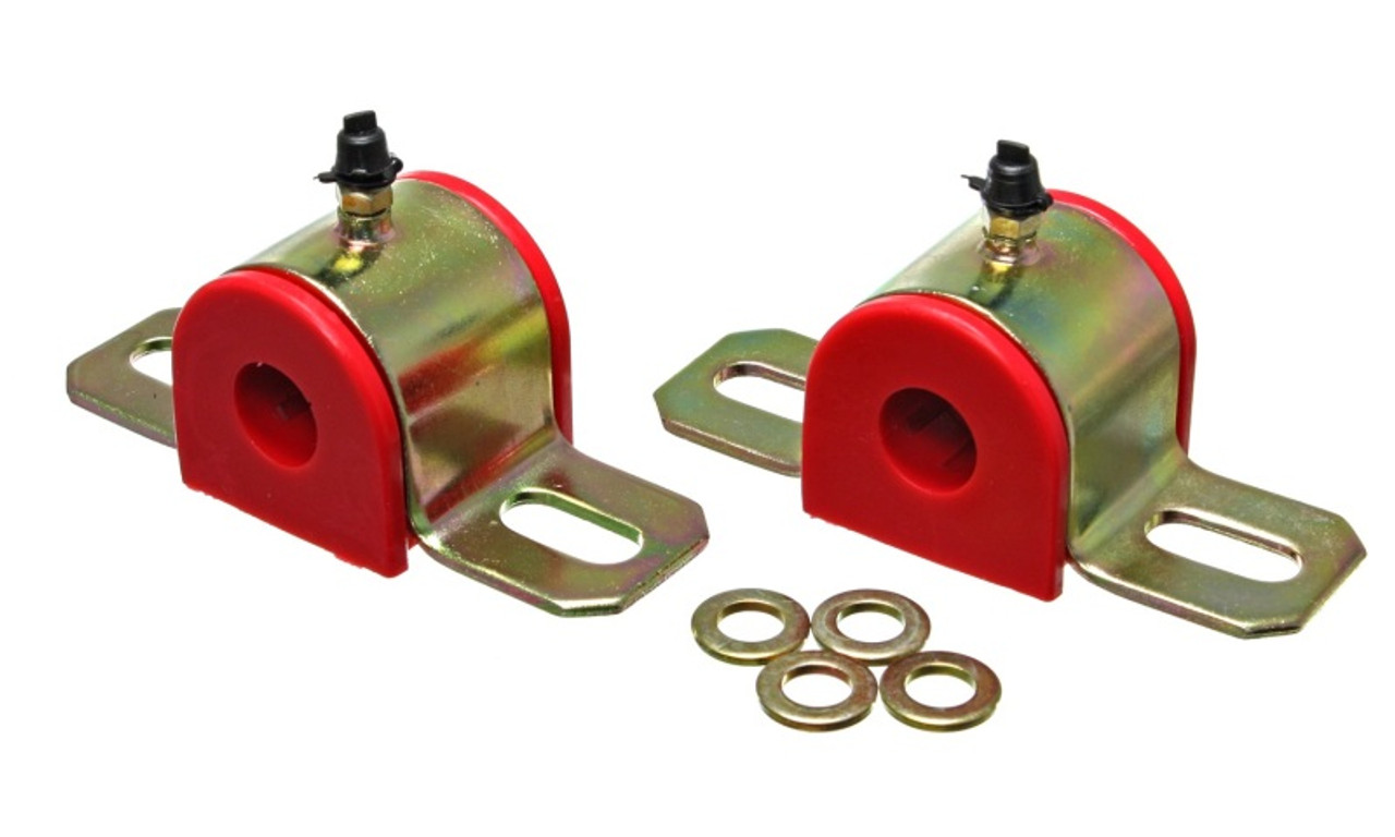 Energy Suspension Universal 11/16in Red Greasable Sway Bar Bushings - 9.5155R