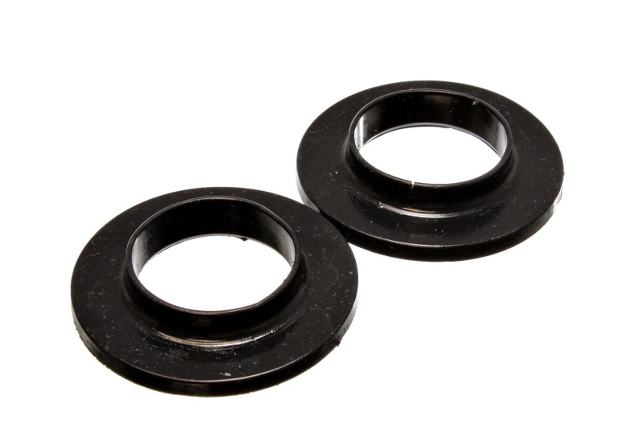 Energy Suspension Universal 2 1/8in ID 3 3/4in OD 3/4in H Black Coil Spring Isolators (2 per set) - 9.6118G