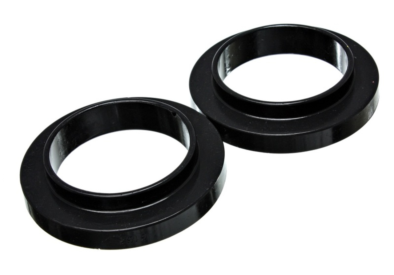 Energy Suspension Universal 3 3/4in ID 25 7/16in OD 3/4in H Black Coil Spring Isolators (2 per set) - 9.6120G