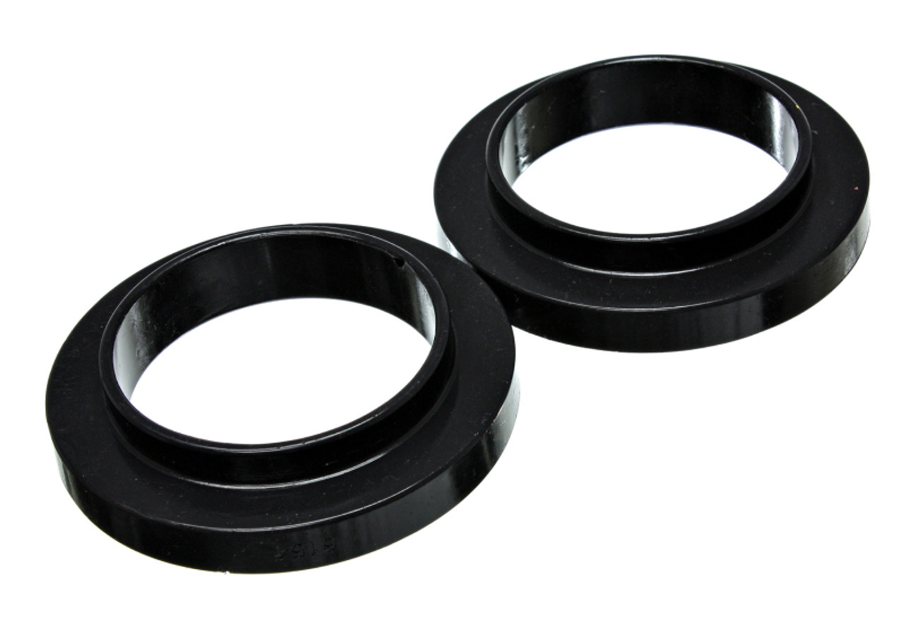 Energy Suspension Universal 3 3/4in ID 25 7/16in OD 3/4in H Black Coil Spring Isolators (2 per set) - 9.6120G