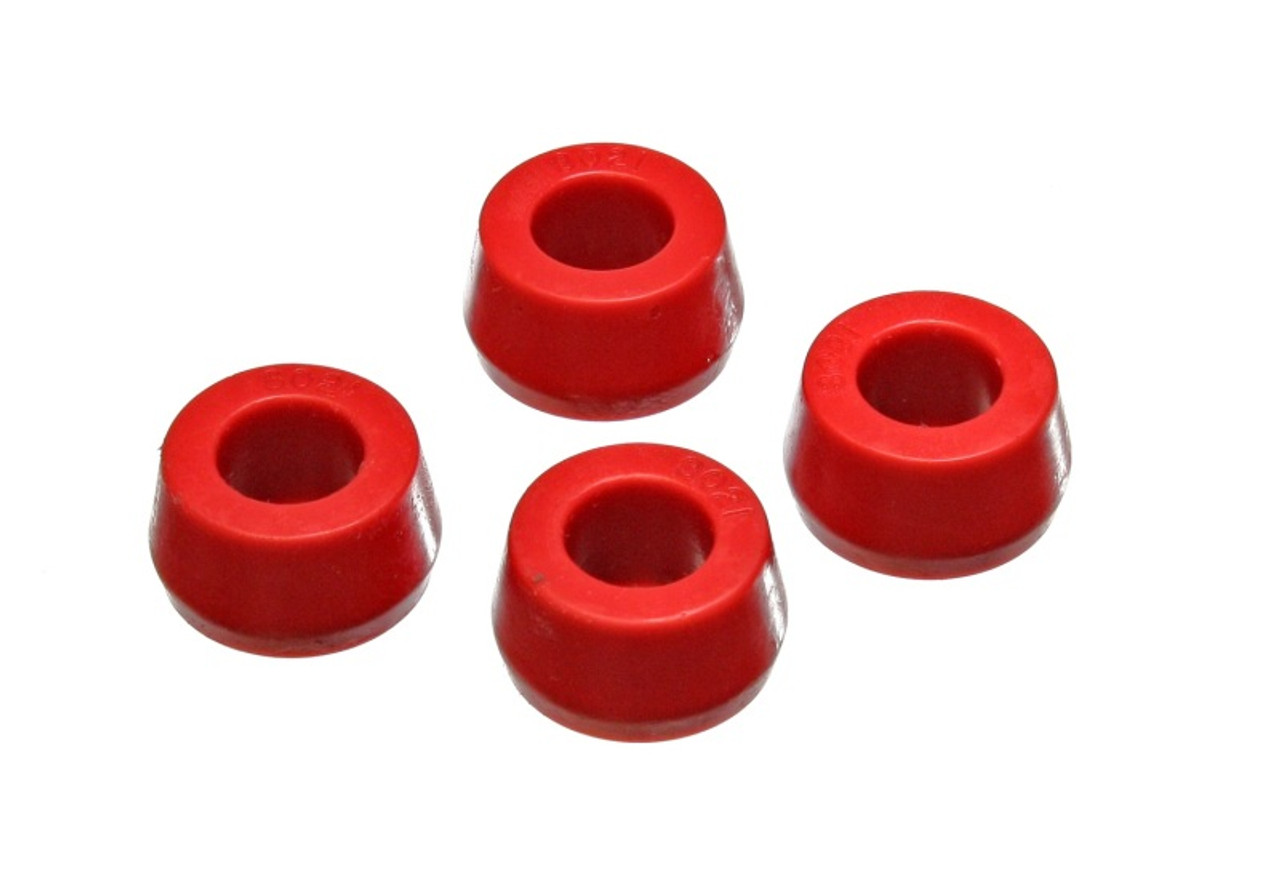 Energy Suspension Shock Bushing Set - Red - 9.8143R