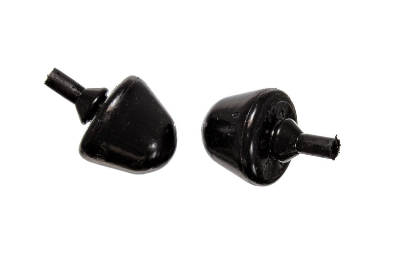 Energy Suspension Bump Stop Round Bullet Nose - Black - 9.9151G