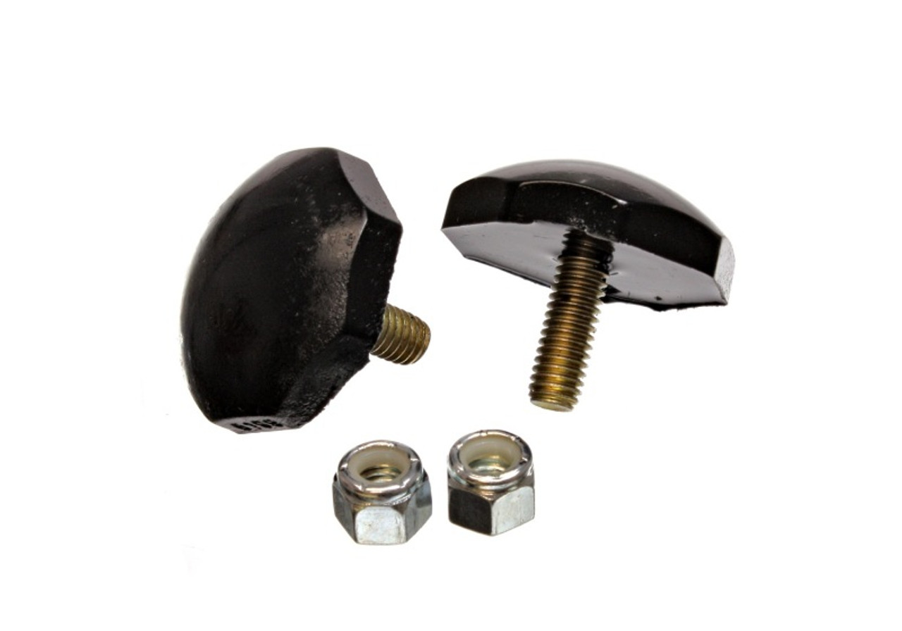 Energy Suspension Octagon Bump Stop Set - Black - 9.9158G