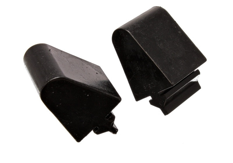 Energy Suspension GM Style Pull Thru Black Bump Stop Set - 9.9165G